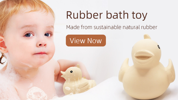 Significance of using 100% food grade latex teether